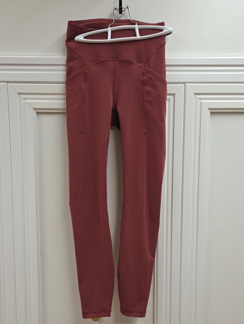 Lululemon Women's Power Thru High-Rise Tight With Pockets 25" Brick/Rust